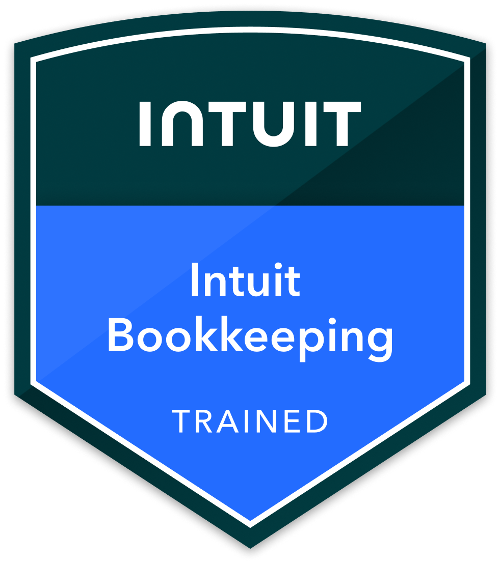 Intuit Bookkeeping trained badge
